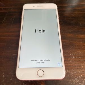 Rose Gold IPhone 7 plus